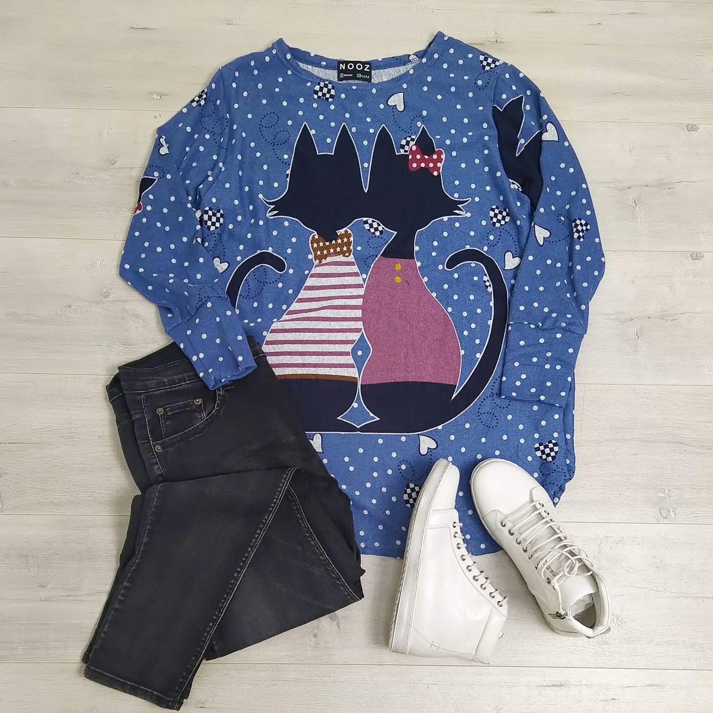 Kitty Heart Acrylic Jersey