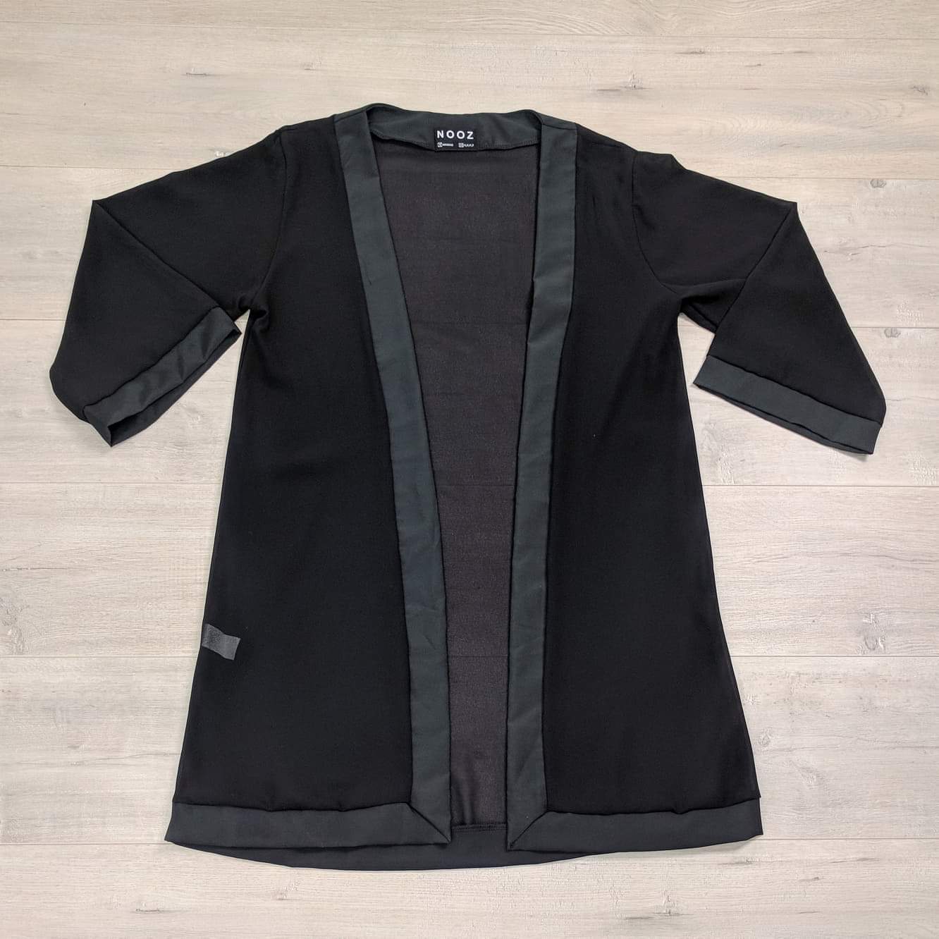 Black Cora Kimono