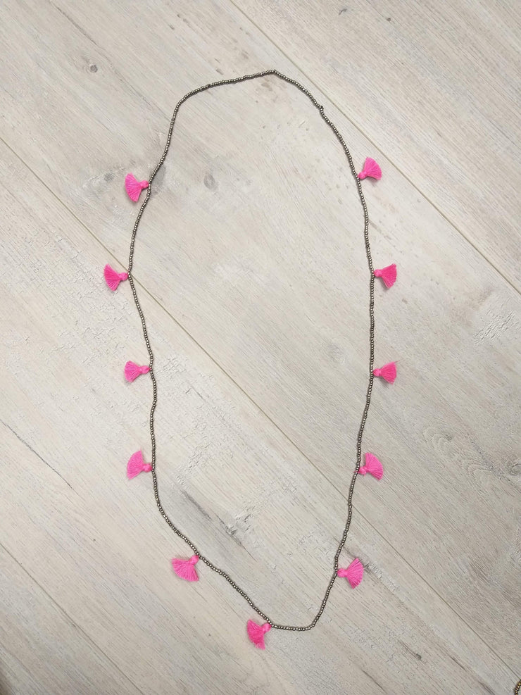 Tiny Tassel Necklaces